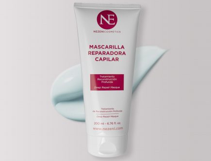 Mascarilla reparadora capilar de Nezeni Cosmetics